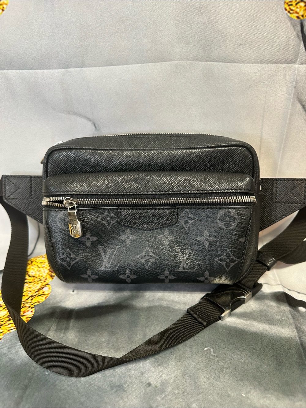 Louis Vuitton Men's Black Monogram Campus Bumbag